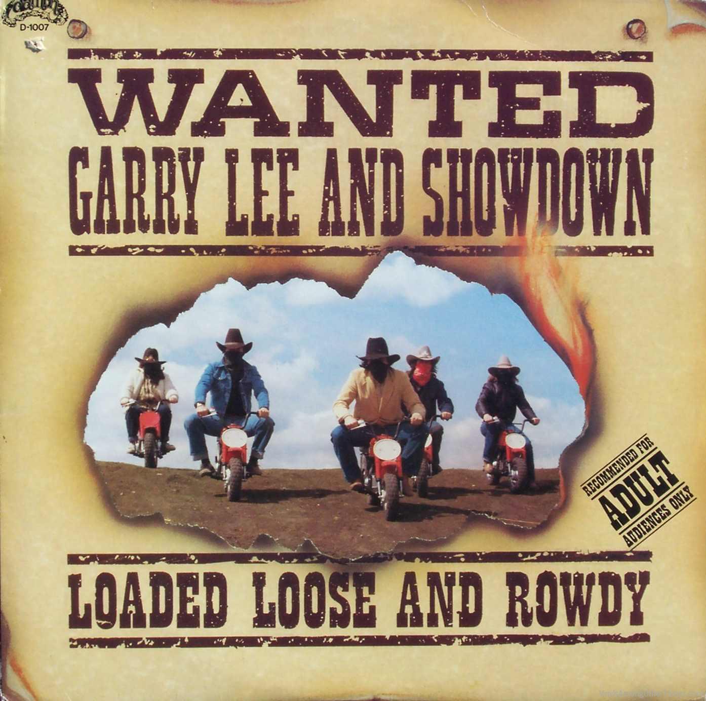 Garry Lee and Showdown – “Wanted! Garry Lee and Showdown: Loaded Loose and  Rowdy”